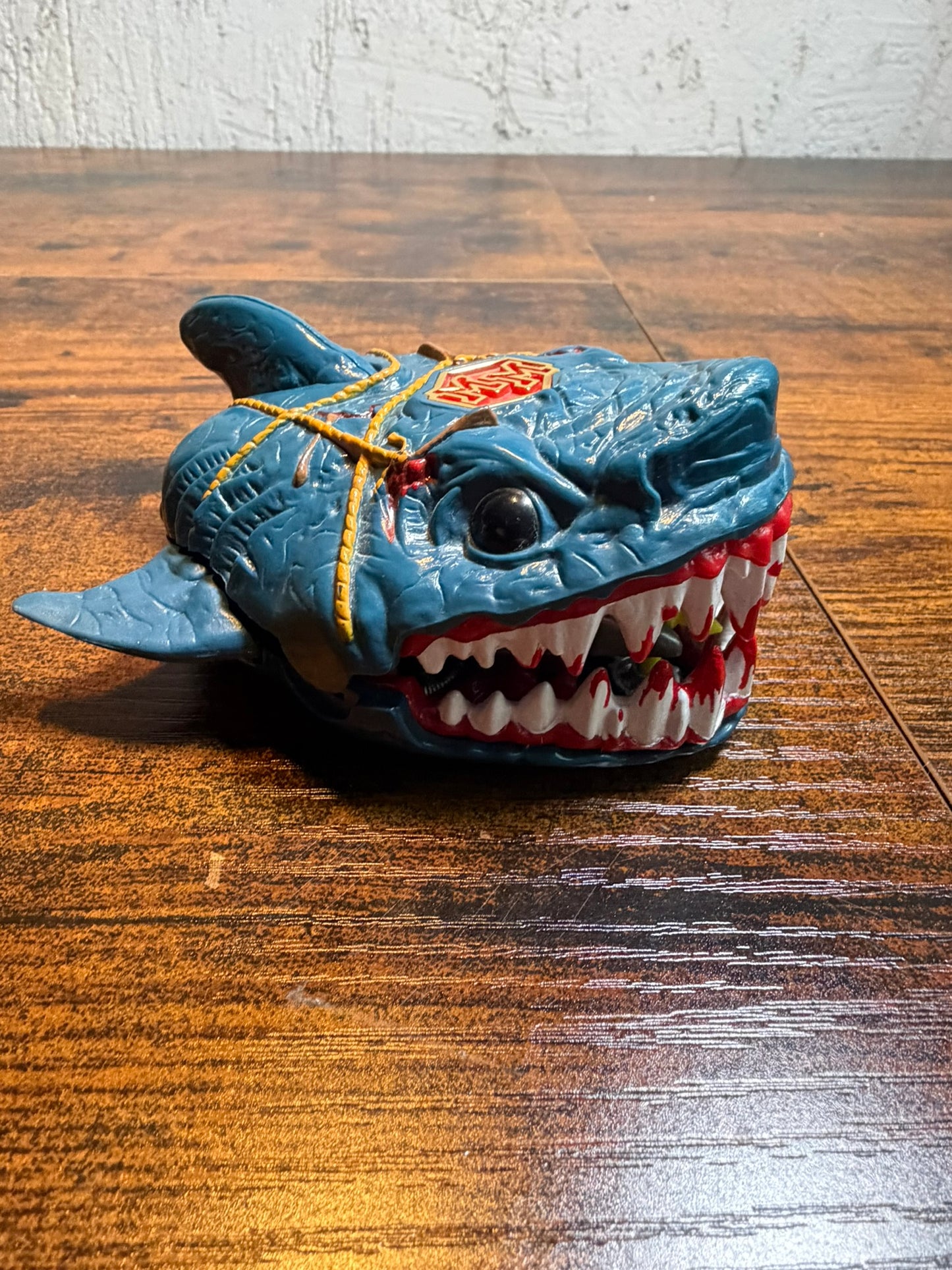 Mighty Max Man Eater Shark Playset Completo 1993 BlueBird