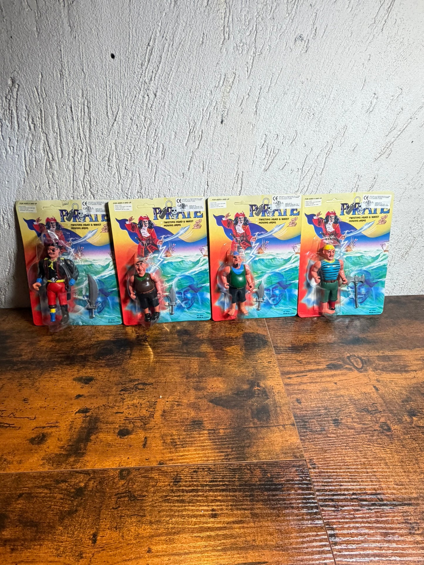 Lotto action figure Pirati made in china