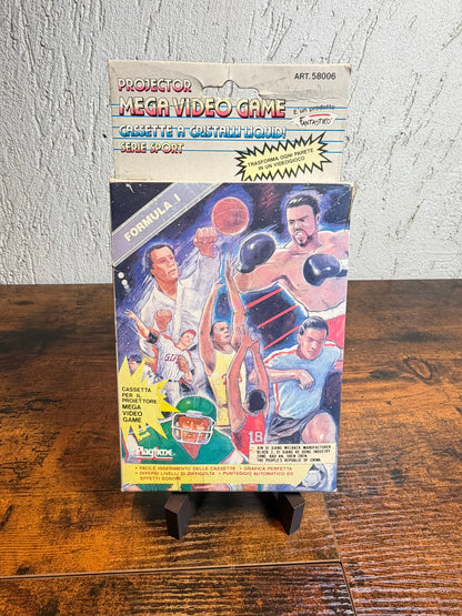 Playtime Mega Video Game Projector Calcio Fantastiko 1989 Vintage