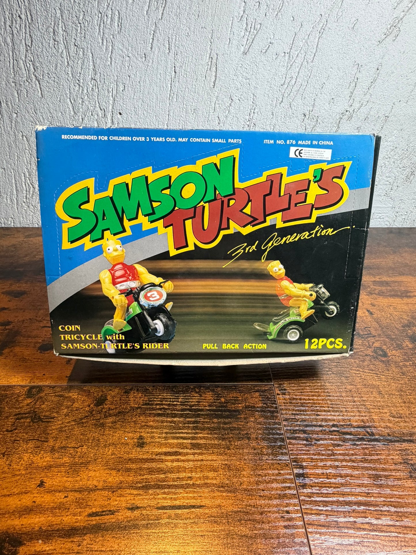 Figure Bootleg Tmnt e Simpson Samson Turtles nuove