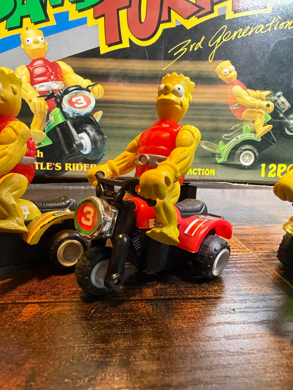 Figure Bootleg Tmnt e Simpson Samson Turtles nuove