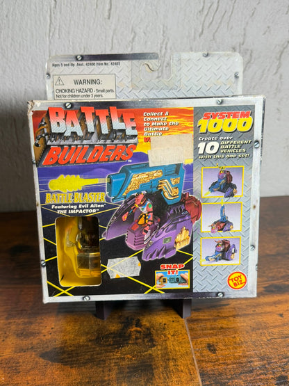 Bandai Toy biz 1996 Battle Builders System 1000 Blaster Tir Eclair