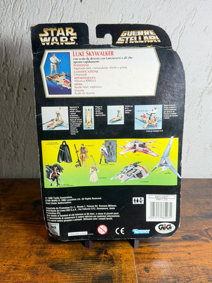 Kenner Guerre Stellari LUKE SKYWALKER con SCAFO DA DESERTO 10cm Figure MOC, 1996