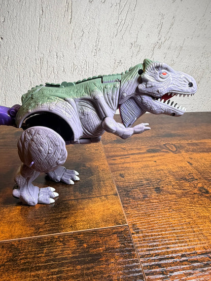 robot transformers beast wars predacon megatron t-rex kenner 1996 complet