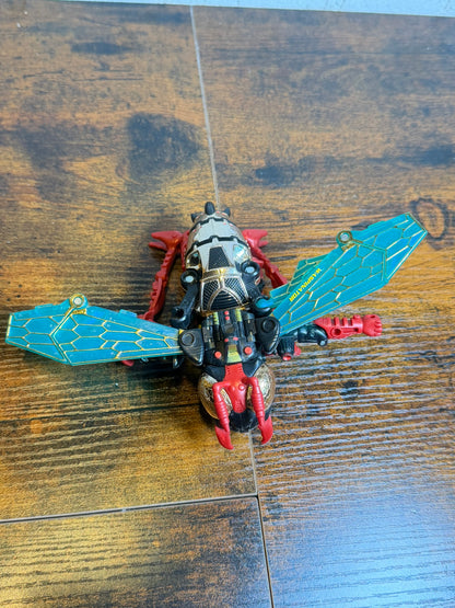 Waspinator Deluxe Transmetal Transformers Beast Wars 1998 Hasbro incomplete. TR