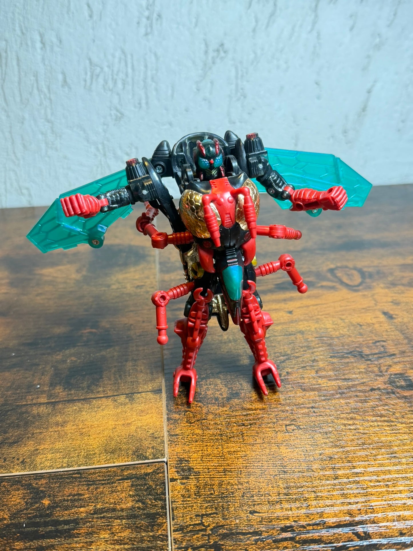 Waspinator Deluxe Transmetal Transformers Beast Wars 1998 Hasbro incomplete. TR