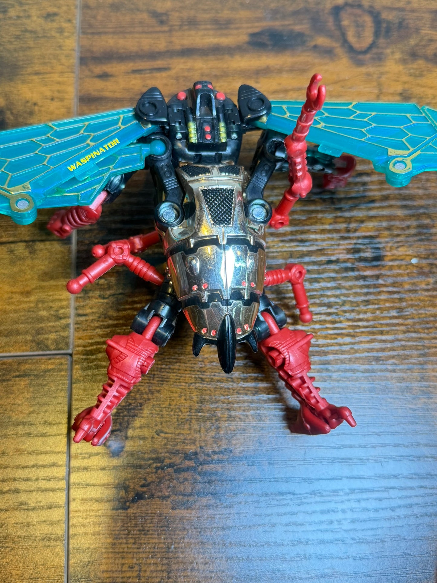 Waspinator Deluxe Transmetal Transformers Beast Wars 1998 Hasbro incomplete. TR