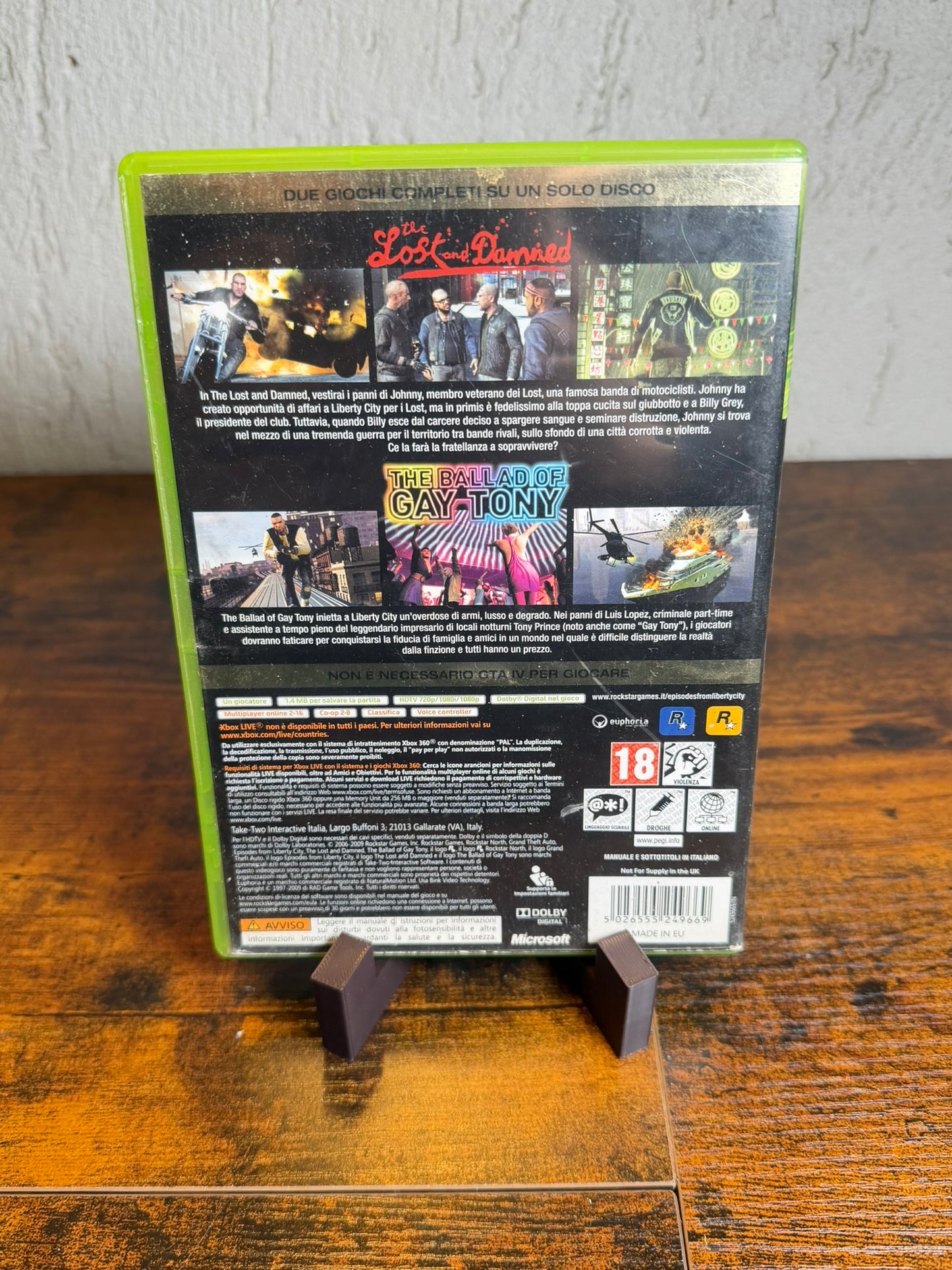 Grand Theft Auto Liberty City Microsoft Xbox 360