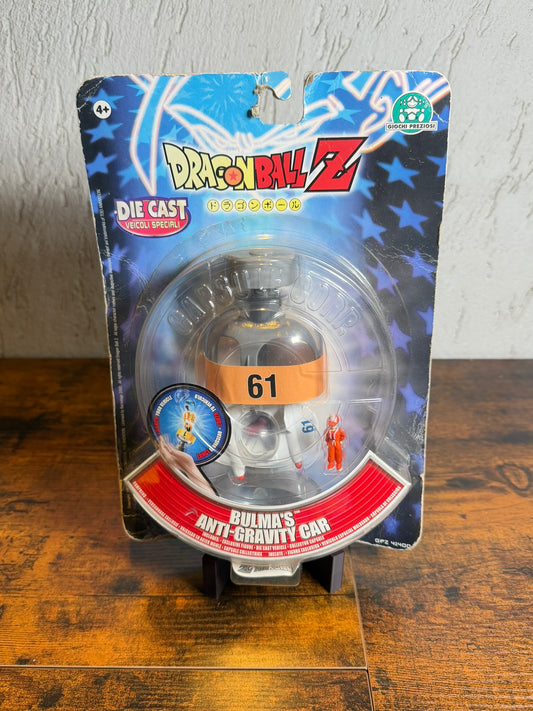 BULMA ANTI-GRAVITY CAR DRAGON BALL Z ACTION FIGURE 2000 DRAGONBALL DBZ DIE CAST
