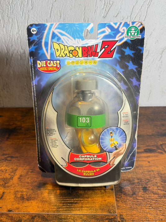 LA CAPSULA DI BULMA DRAGONBALL Z NUOVA E SIGILLATA