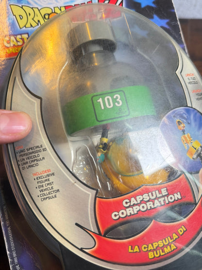 LA CAPSULA DI BULMA DRAGONBALL Z NUOVA E SIGILLATA
