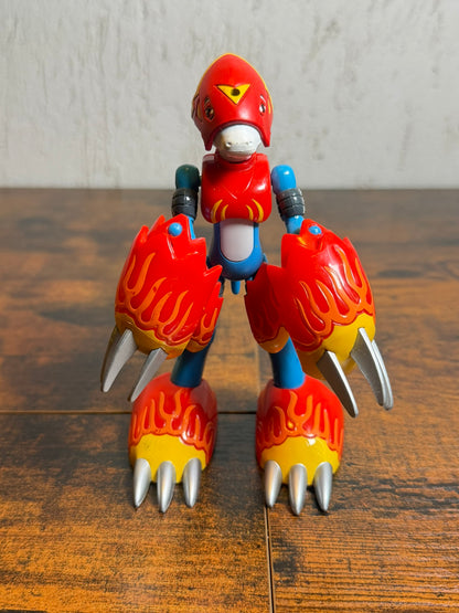Digimon BANDAI Digivolving Flamedramon Digi Egg Figure transformable incompleto