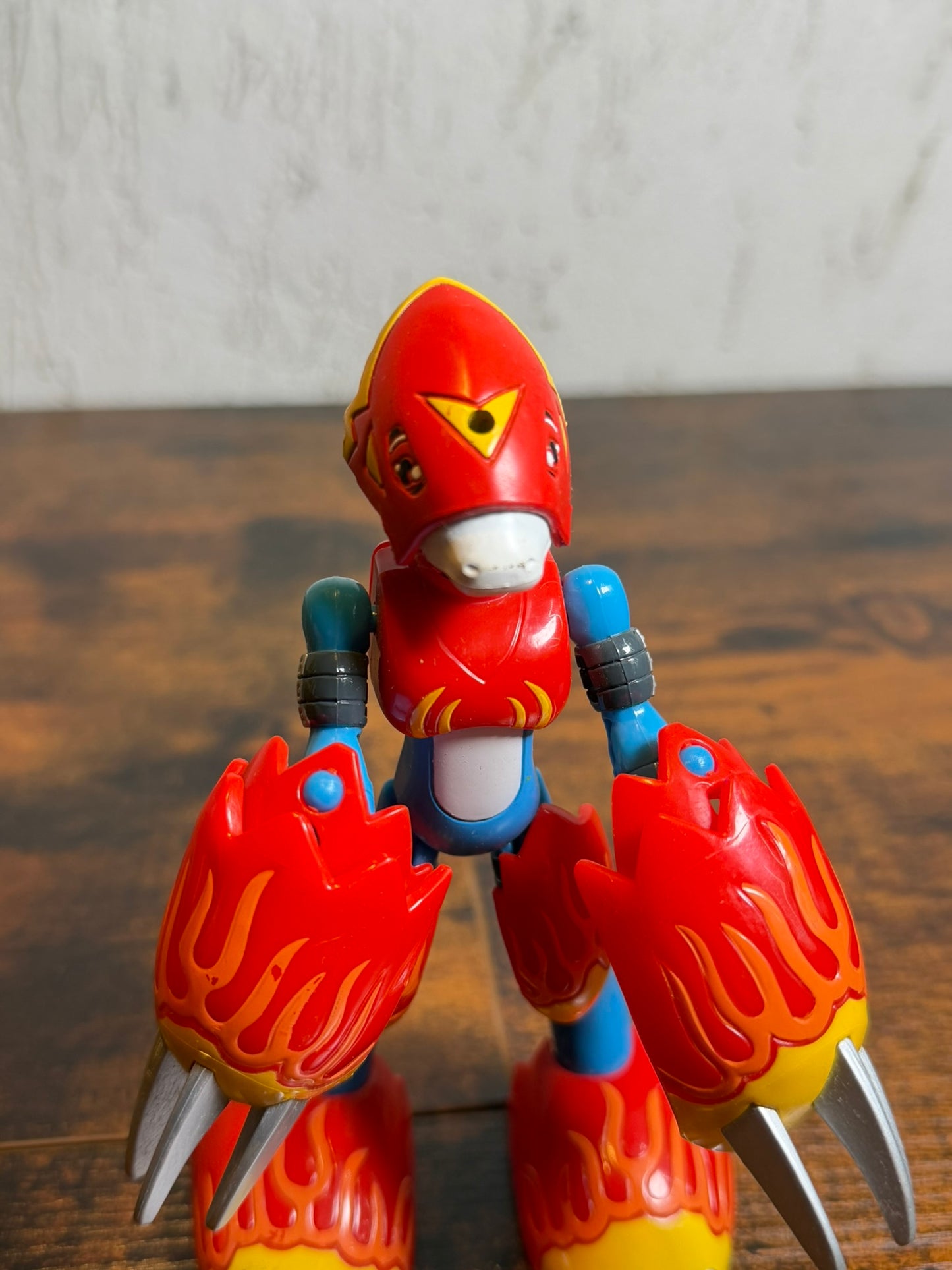 Digimon BANDAI Digivolving Flamedramon Digi Egg Figure transformable incompleto