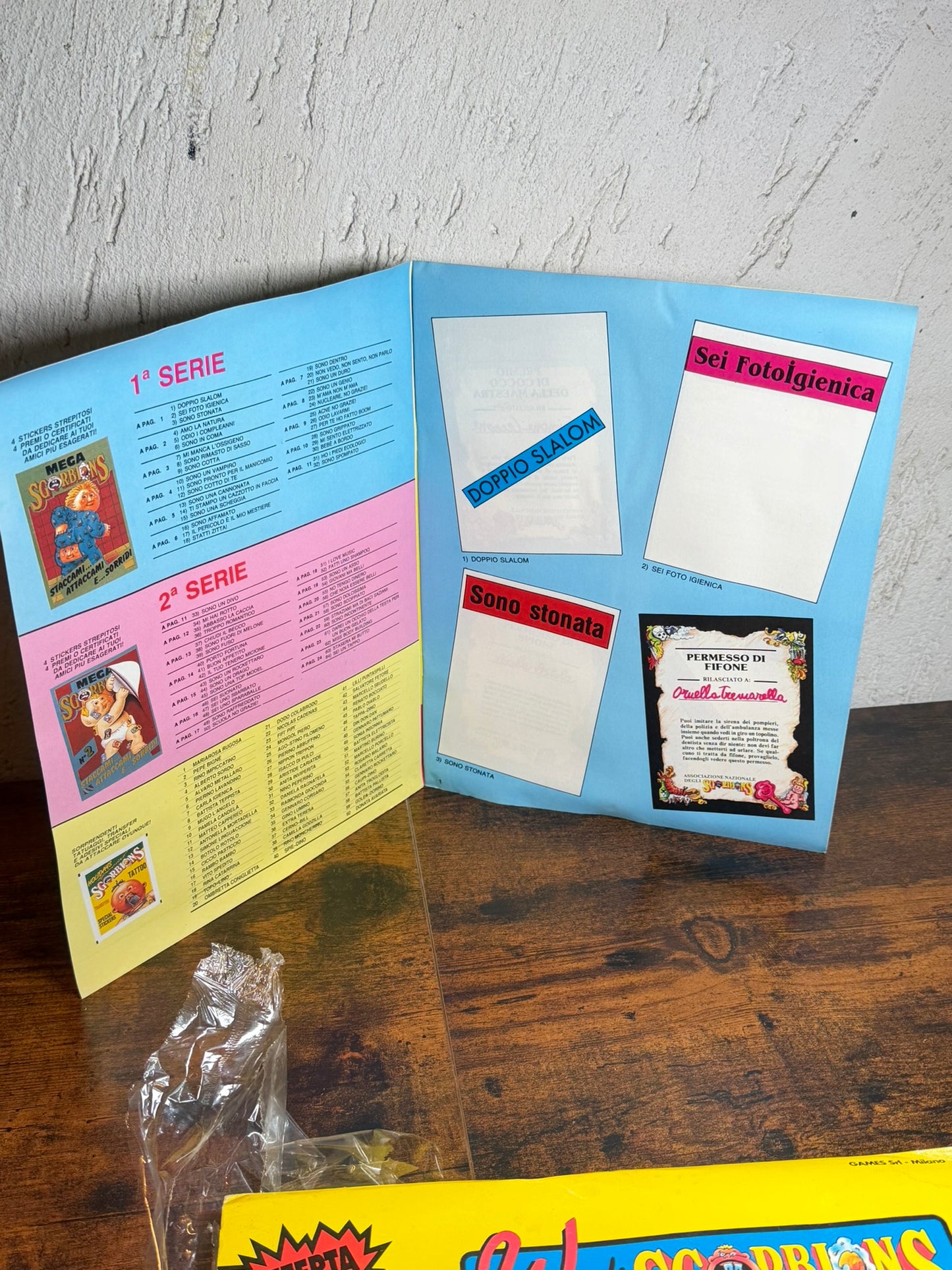 Album W Gli Sgorbions 1989 Edizione Speciale Per Una Doppia Raccolta - Vuoto