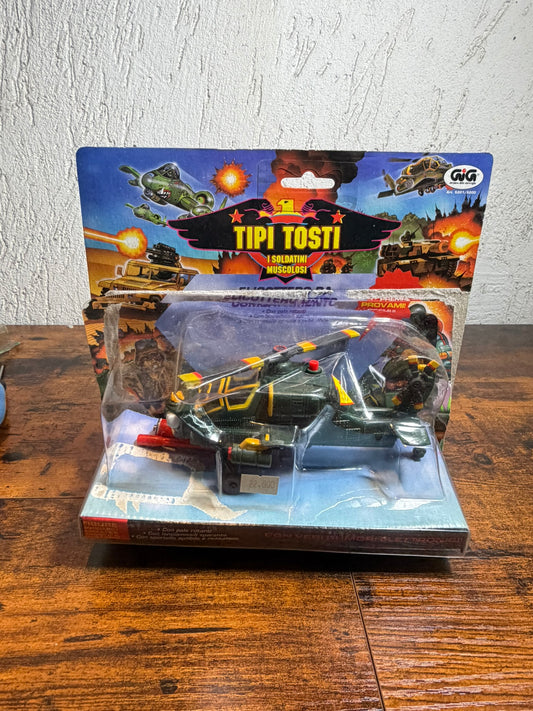 tipi tosti military muscle man veicolo elicottero da combattimento