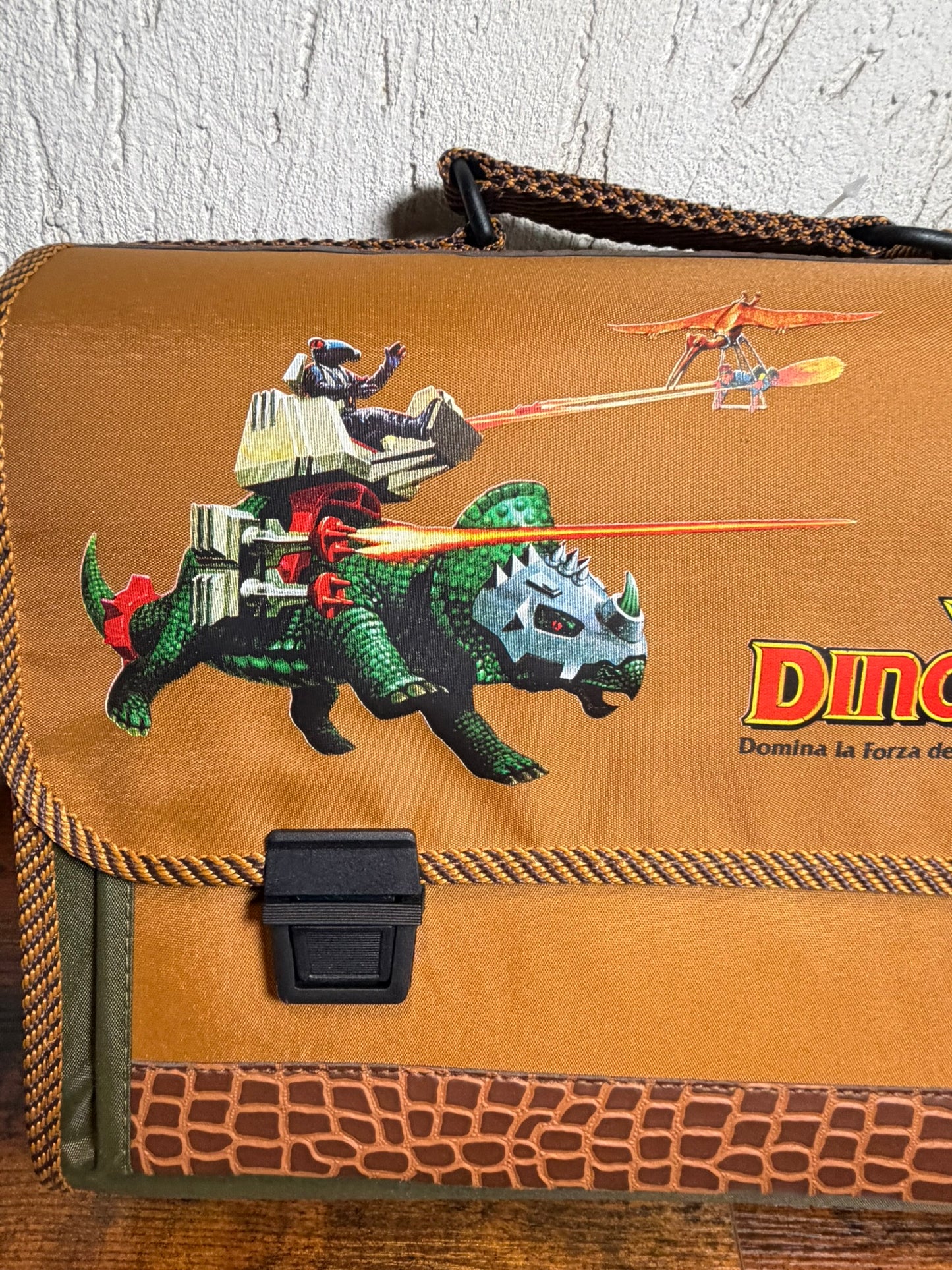 Zaino Scuola Bag Tyco Dino Riders Monoclonius
