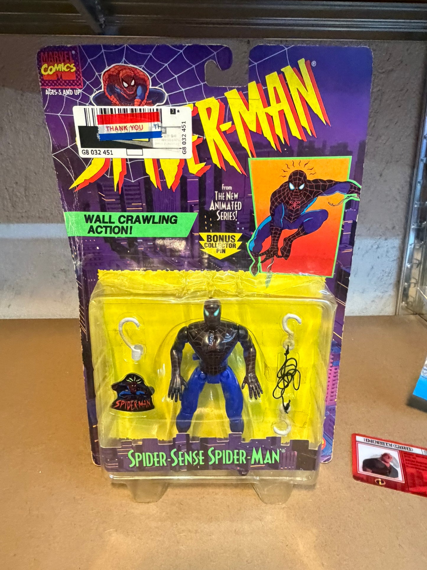 Marvel Comics: Spider-Man the animated series- Spider-Sense Spider-Man Figure
