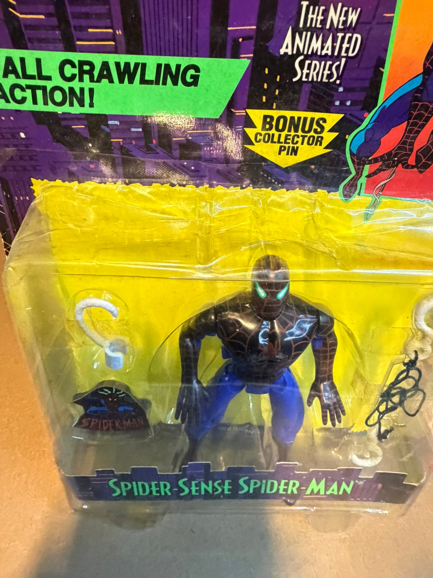 Marvel Comics: Spider-Man the animated series- Spider-Sense Spider-Man Figure