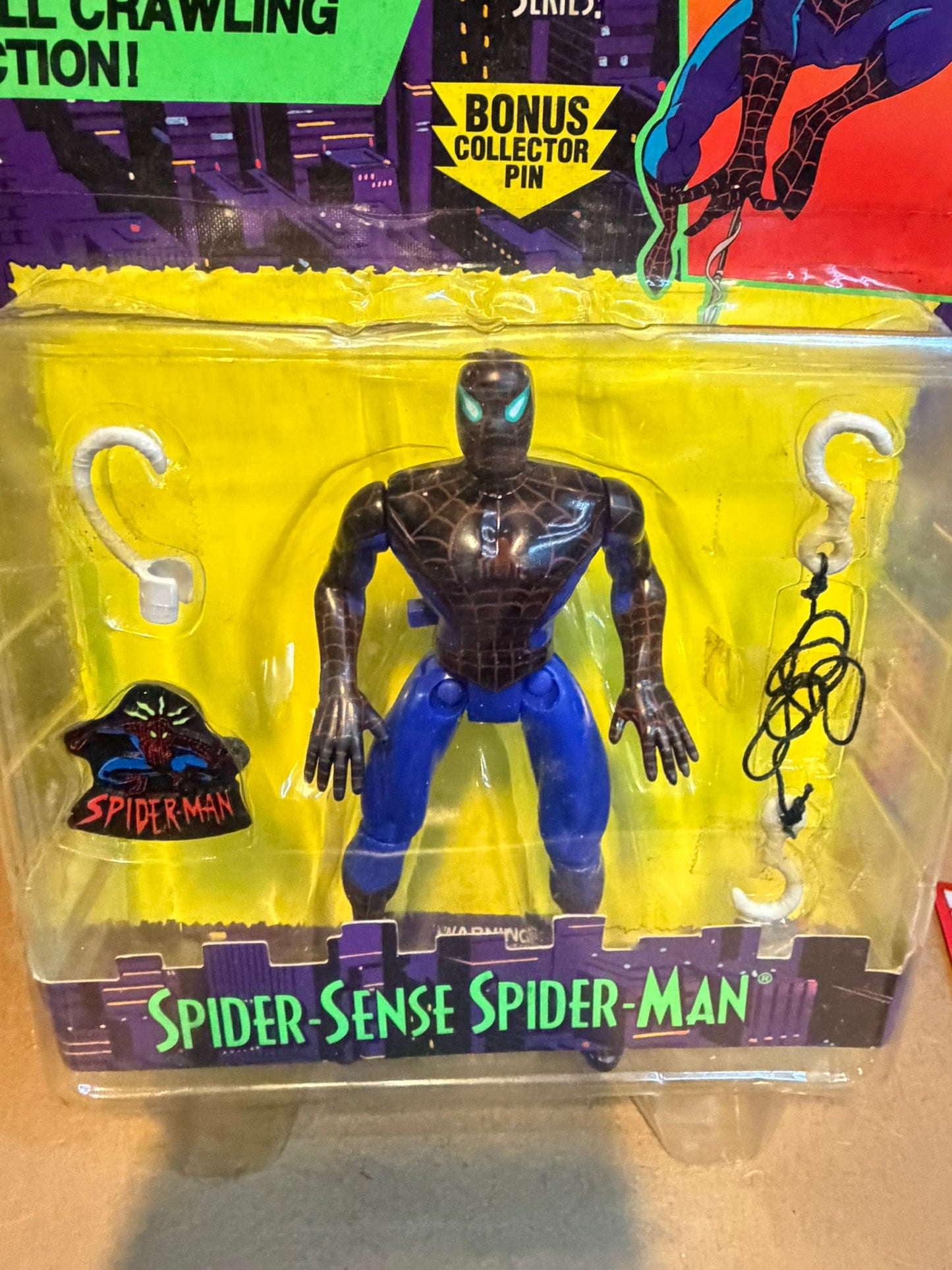 Marvel Comics: Spider-Man the animated series- Spider-Sense Spider-Man Figure