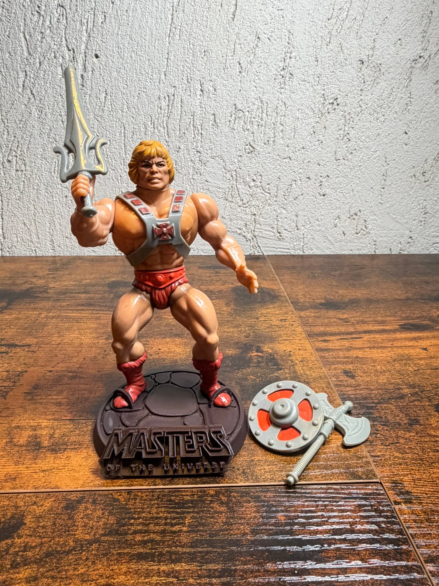 MOTU He-Man vintage taiwan completo (base non inclusa)