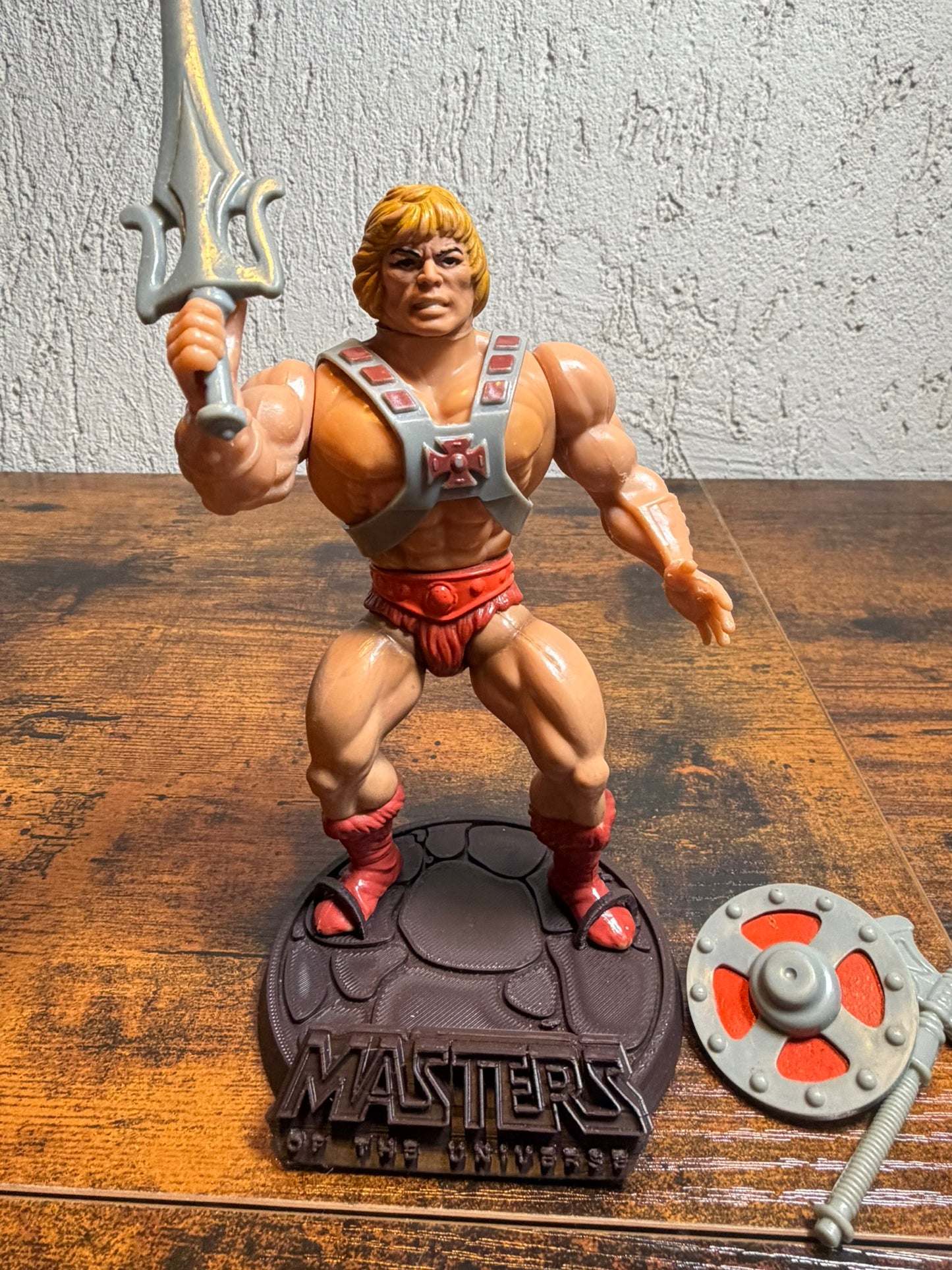 MOTU He-Man vintage taiwan completo (base non inclusa)