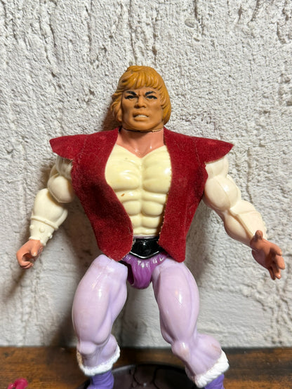 PRINCE ADAM MASTERS OF THE UNIVERSE MOTU MATTEL MALAYSIA 1981 (base non inclusa)