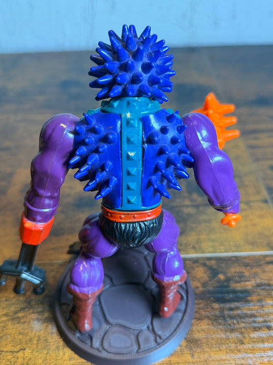SPIKOR COMPLET VINTAGE 1984 MOTU MALAYSIA MATTEL (socle non inclus)