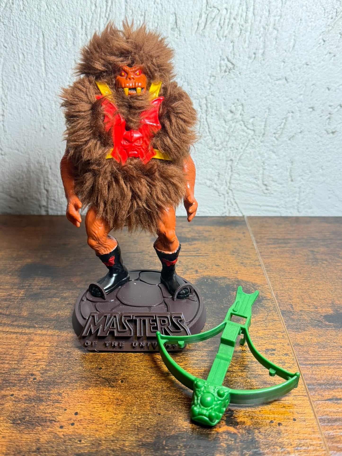 Grizzlor completo Masters of the Universe Motu (base non inclusa)