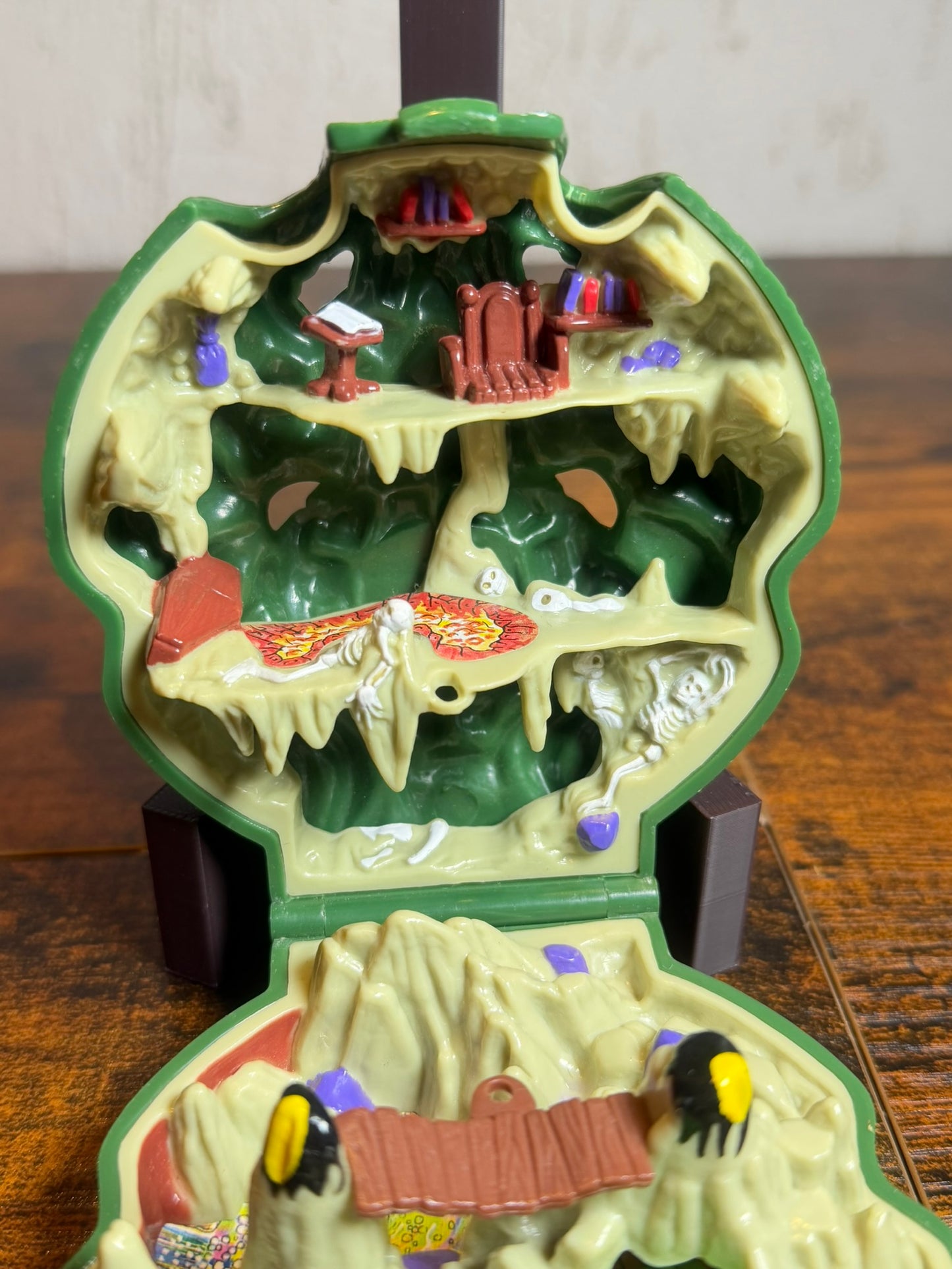 MIGHTY MAX Doom Zone Serie 1 DOOM DRAGON 1992 BlueBird Mattel Incompleto