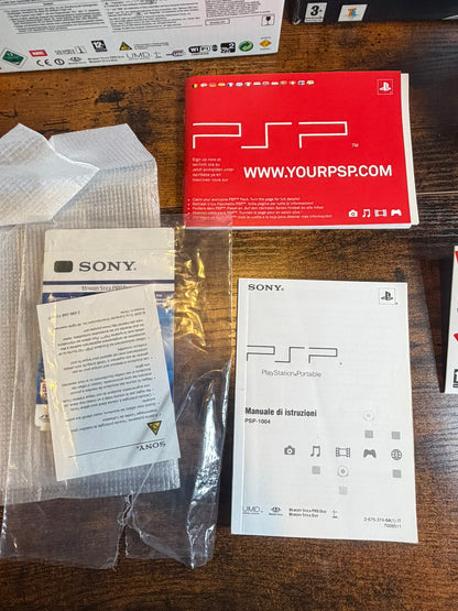 Sony PlayStation PSP 1004 K VALUE PACK NERA BLACK + ACCESSORI no gioco