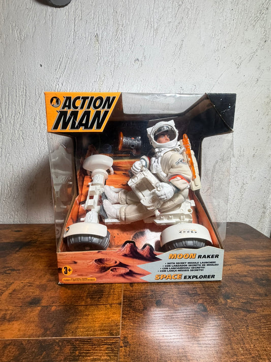 Action Man Moon Raker Space Explorer 1996 Hasbro Nuovo MISB