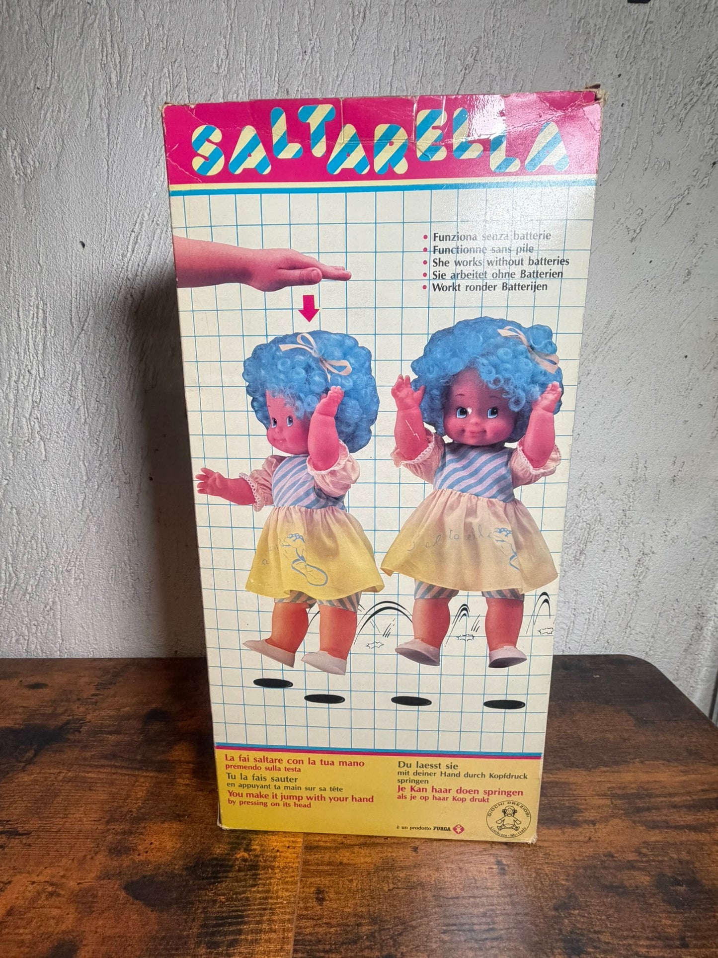 Bambola Doll Furga Saltarella Giochi Preziosi Anni '80