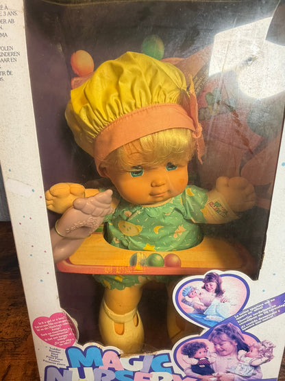 Mattel Toddler Magic Nursery Doll With Box. Is it a boy or a girl? 1990