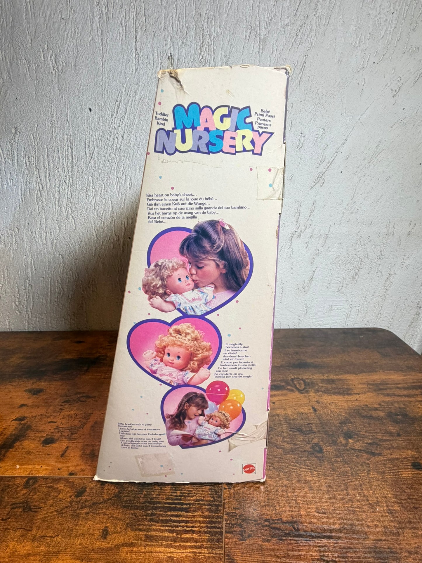 Mattel Toddler Magic Nursery Doll With Box. Is it a boy or a girl? 1990