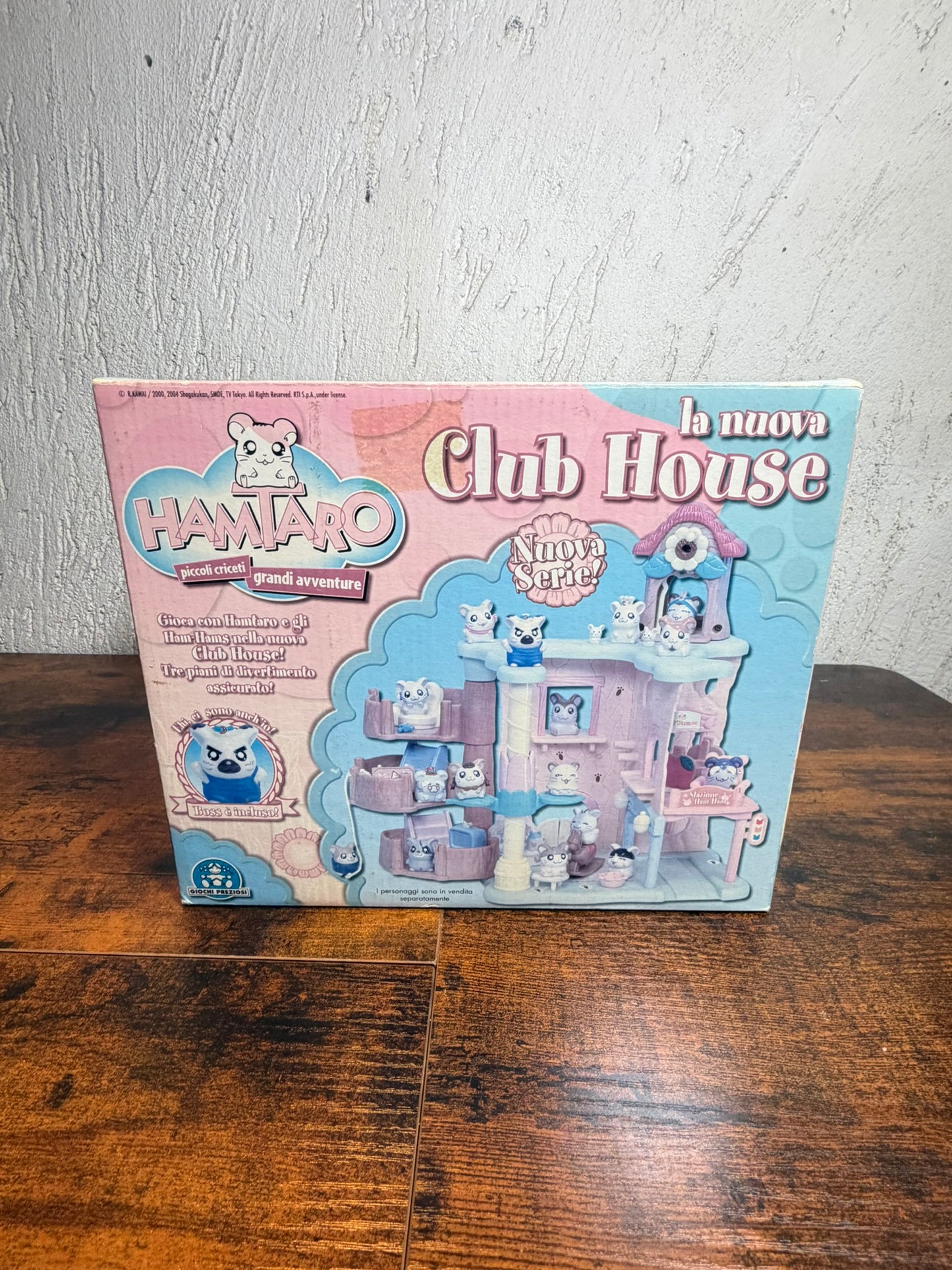 HAMTARO LA NUOVA CLUB HOUSE Playset Con Boss Incluso Giochi Preziosi New