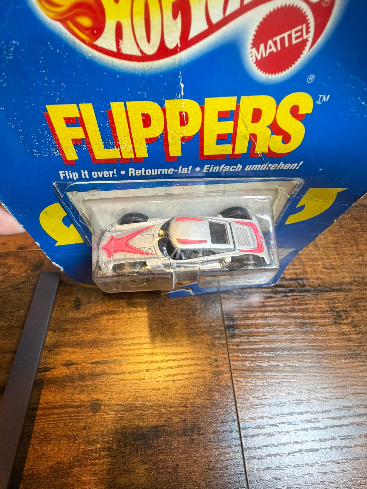Voiture Miniature Hot Wheels Flippers Vintage Mattel 1989 6012 viola
