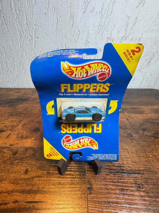 Voiture Miniature Hot Wheels Flippers Vintage Mattel 1989 6010 police