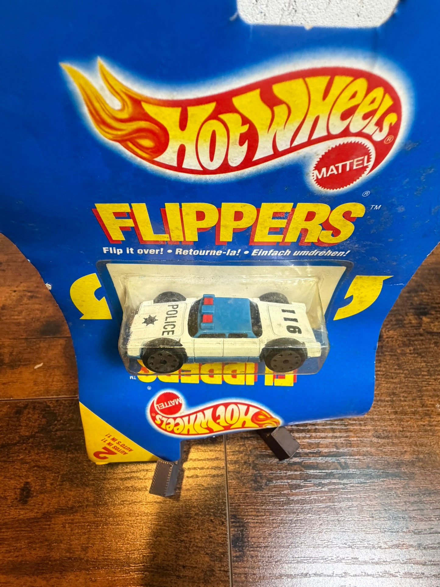 Voiture Miniature Hot Wheels Flippers Vintage Mattel 1989 6010 police