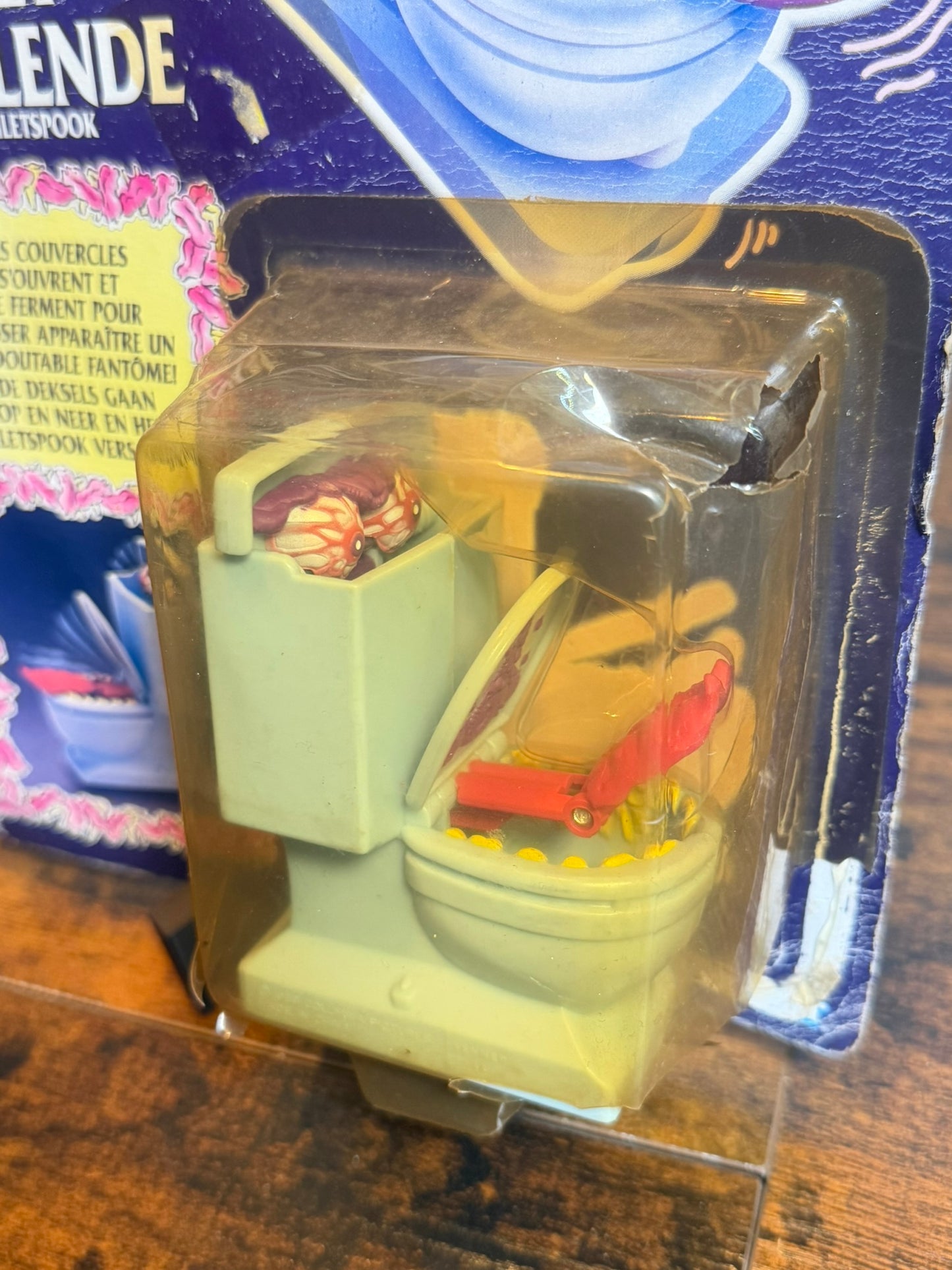 the real ghostbusters croc n roll het trillende toilet spook '80