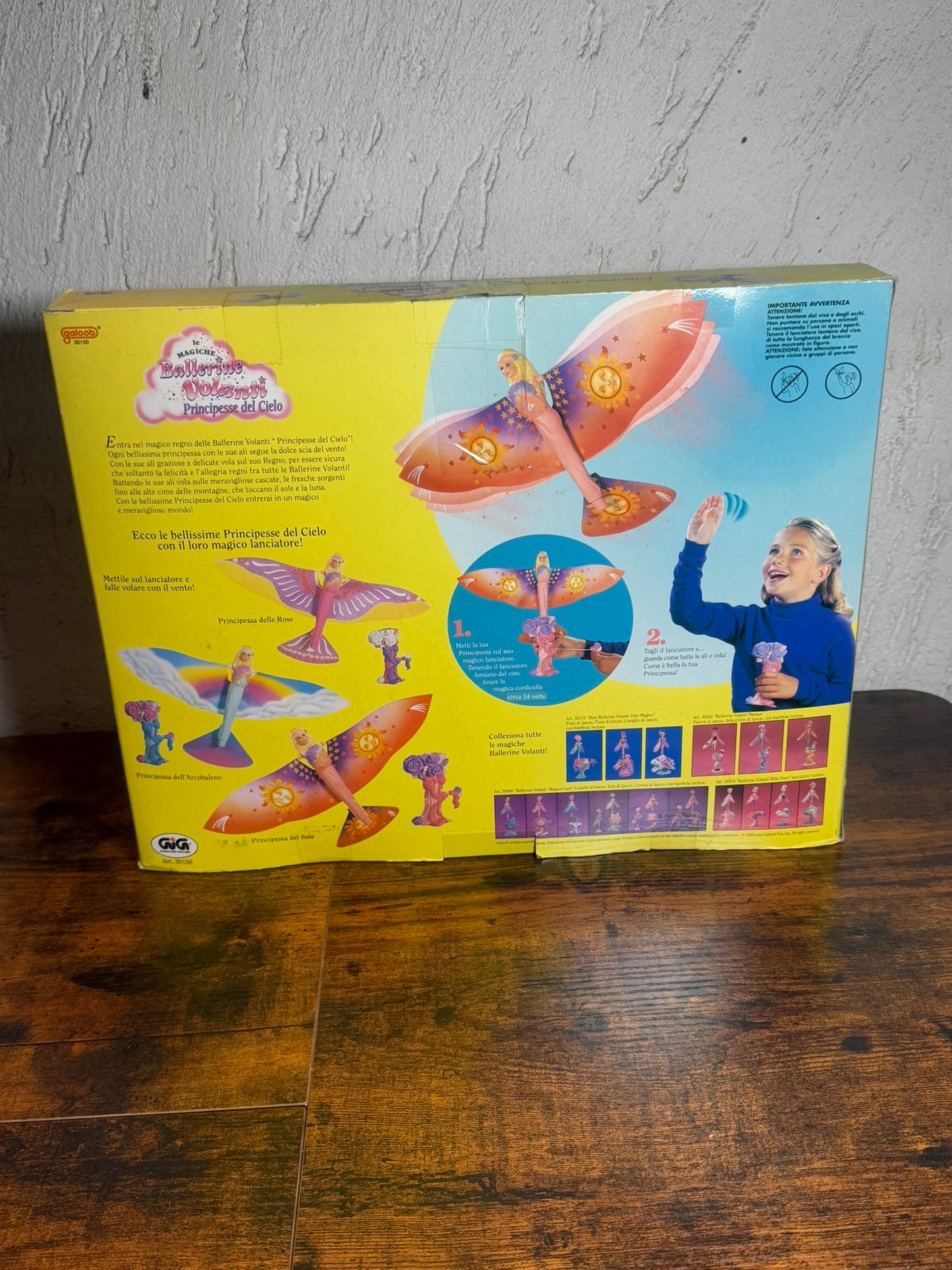 LE MAGICHE BALLERINE VOLANTI PRINCIPESSE DEL CIELO GIG figure VINTAGE TOY