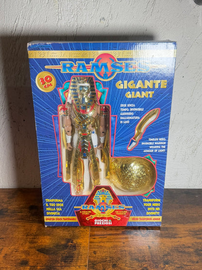 Toy Vintage, RAMSES GIANT Gigante 30 cm, Giochi Preziosi 1998, NEW MISB.