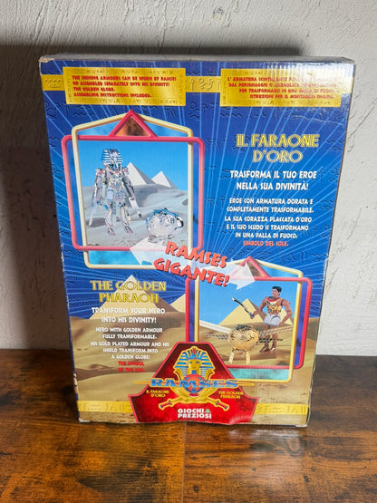 Toy Vintage, RAMSES GIANT Gigante 30 cm, Giochi Preziosi 1998, NEW MISB.