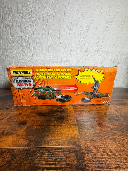 Modellino Matchbox Mission Bravo Mattel Wheels Phantom fortress
