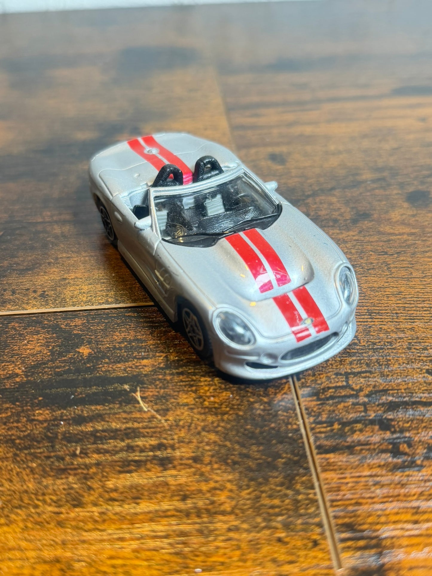Modellino auto Bburago Shelby Series One 1 argento metallizzato 1:43 auto sporti