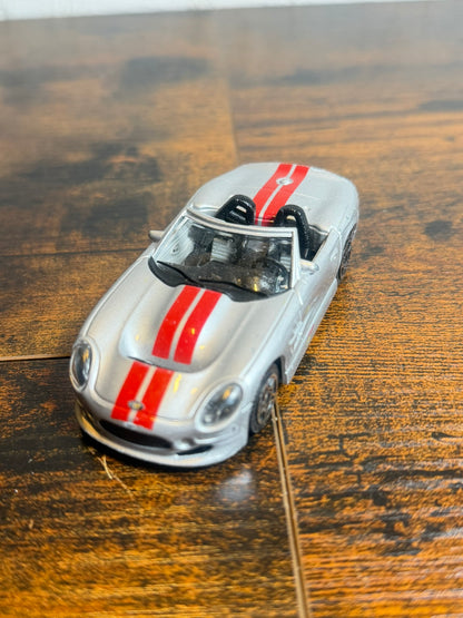 Modellino auto Bburago Shelby Series One 1 argento metallizzato 1:43 auto sporti