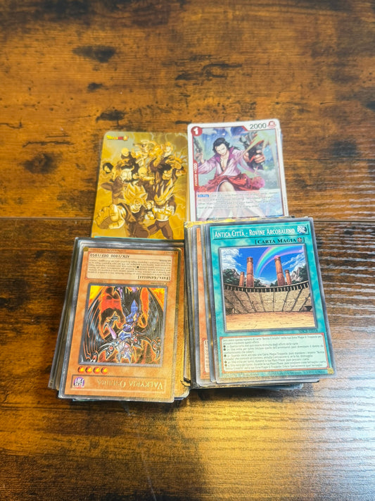 Carte miste One Piece - Dragon ball - Yugioh