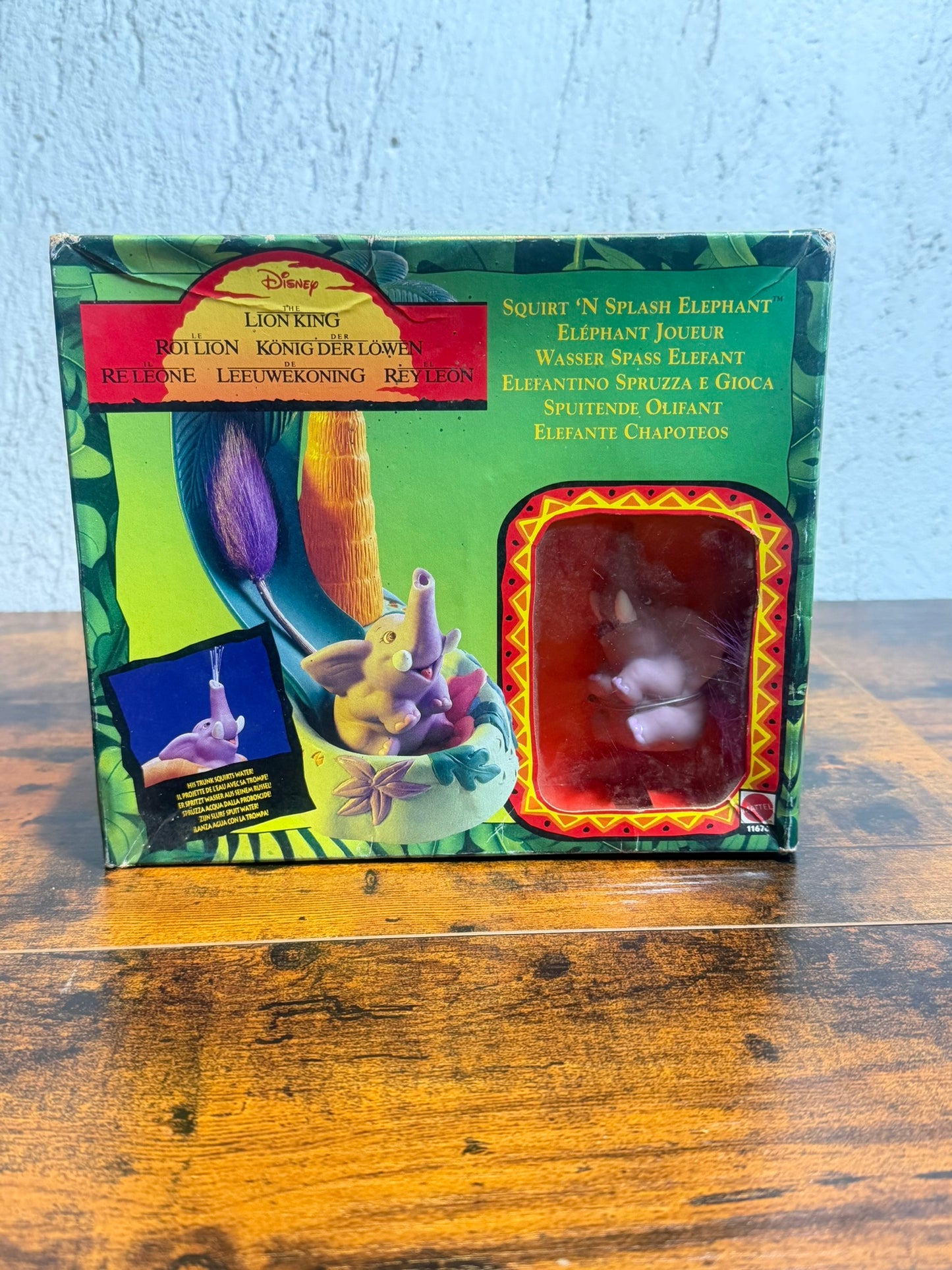 Mattel Il Re Leone Amico della Giungla Bambini SQUIRT 'N SPLASH ELEPHANT