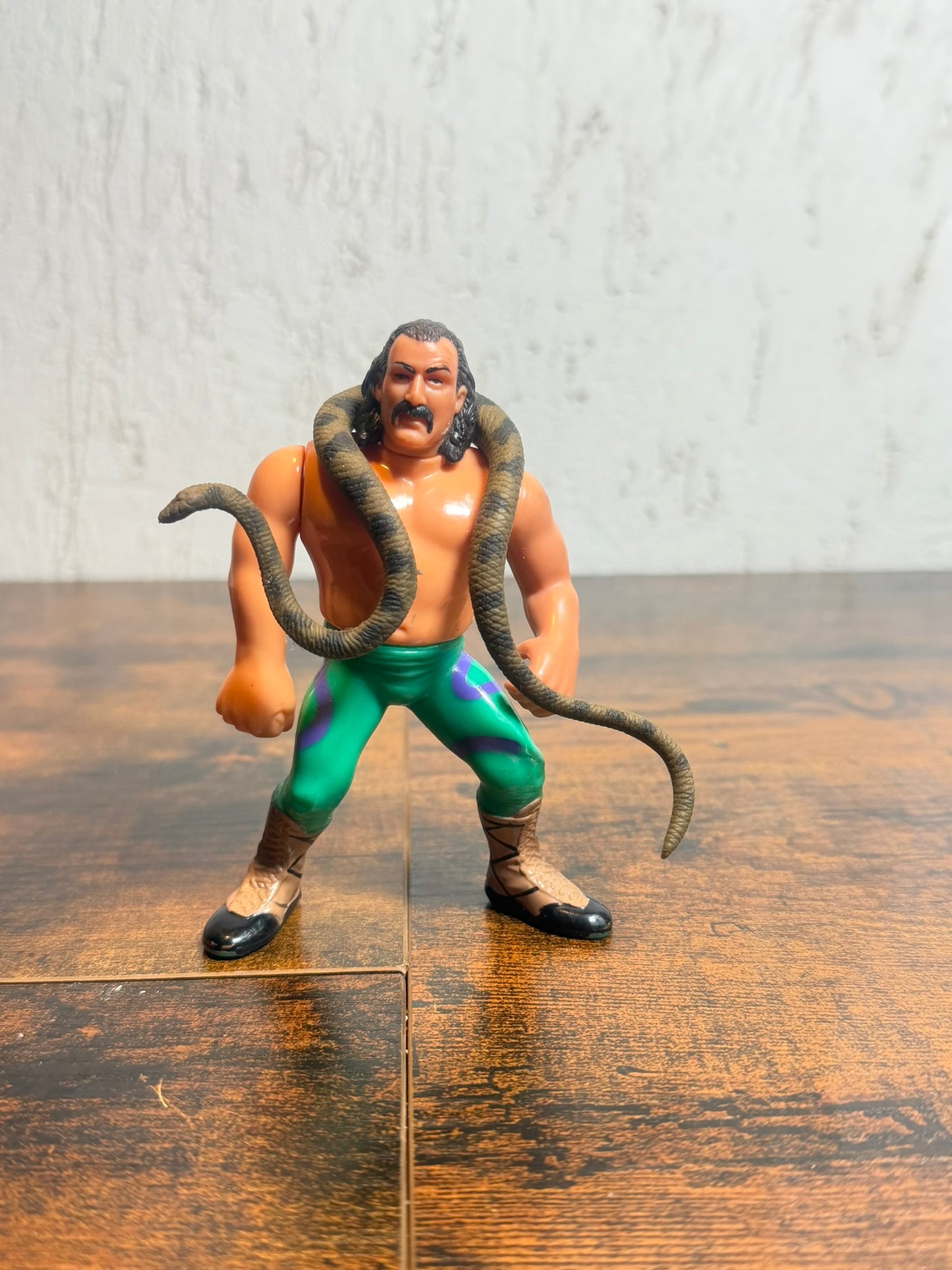 Hasbro WWF Modellino Jake il Serpente Roberts Serie 1 Complet