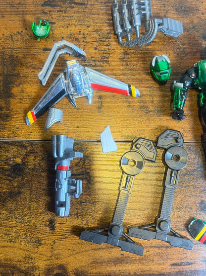 Bandai originale anni 90 WSP Winspector Walter Tector verde (incompleto)