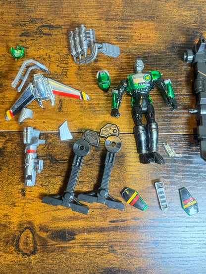 Bandai originale anni 90 WSP Winspector Walter Tector verde (incompleto)